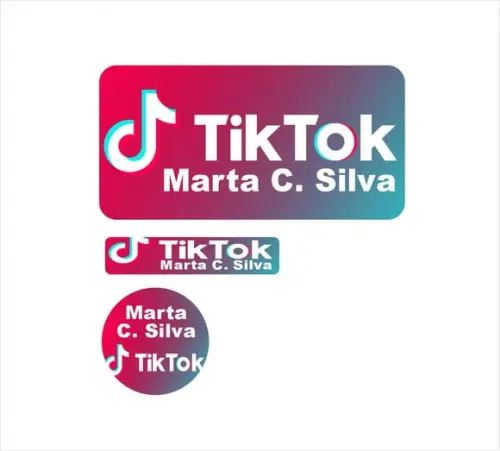 Etiqueta Escolar Tik Tok - Kit 120