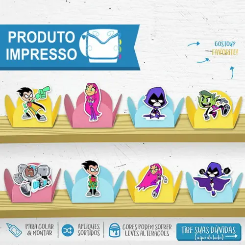 Formas Doces Jovens Titans