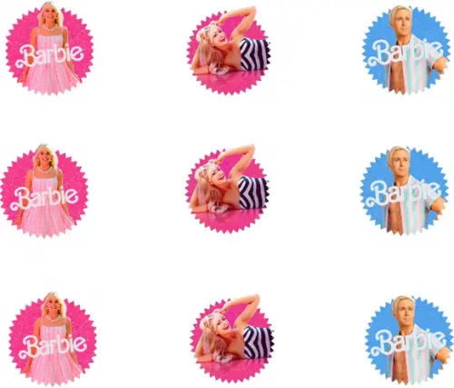 Forminha de Doces Barbie o Filme