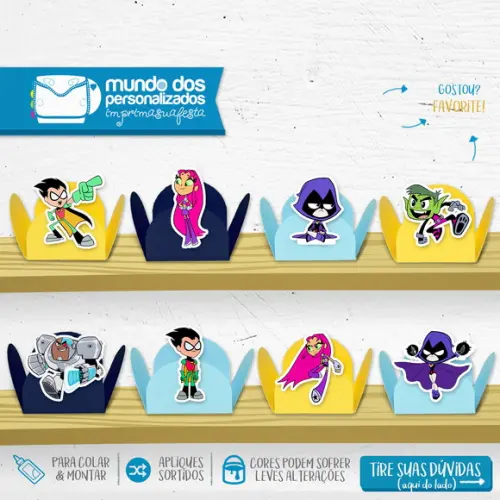 Forminha Jovens Titans