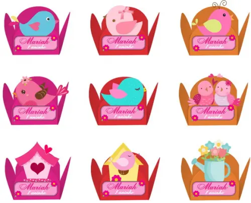 Forminha para Doces Passarinhos Personalizado