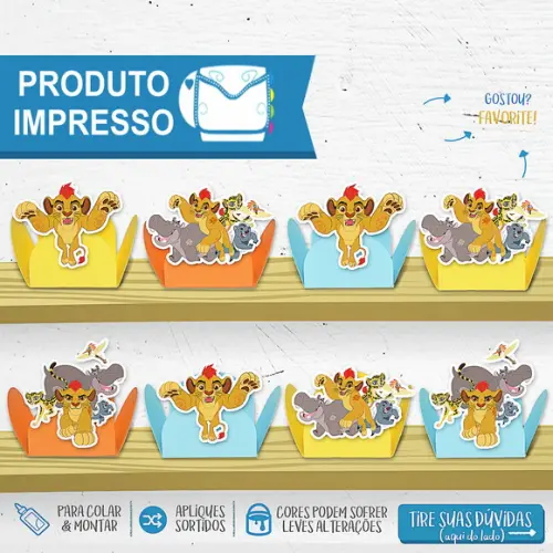 Forminhas A Guarda do Leão