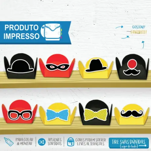 Forminhas Bigode