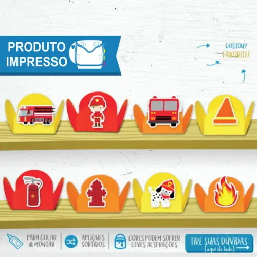 Forminhas Bombeiros