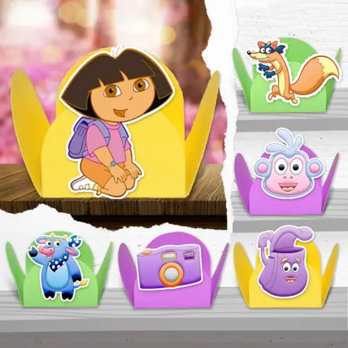 Forminhas Dora Aventureira para doces nº 03