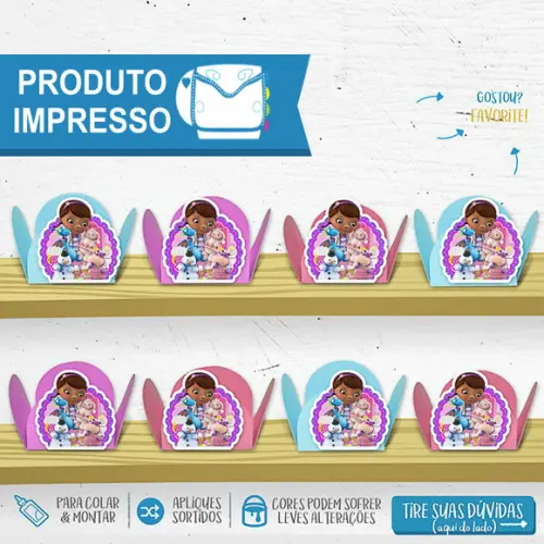 Forminhas Doutora Brinquedos