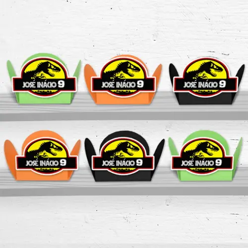 Forminhas Jurassic Park