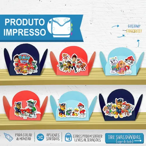 Forminhas Patrulha Canina