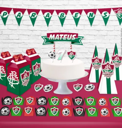 Kit aniversário Fluminense