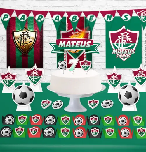 Kit aniversário Fluminense