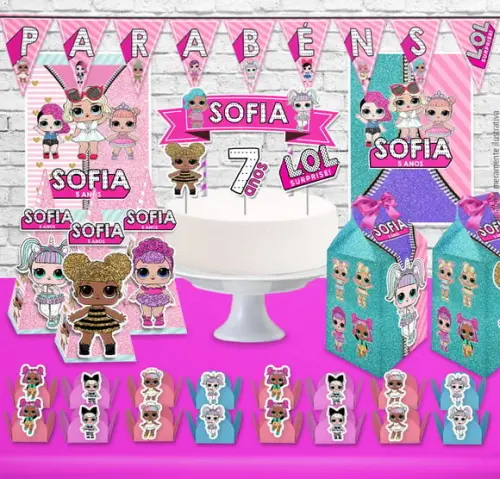 Kit Festa Pronta Lol Surprise - m