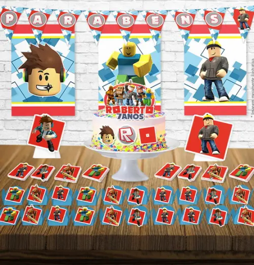 Kit Festa Pronta Roblox - P