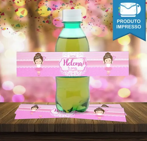 Rótulo Adesivo Guaraná Bailarina