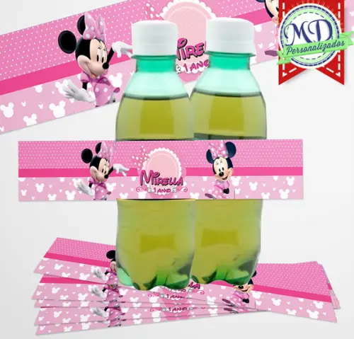 Rótulo Adesivo Guaraná Minnie