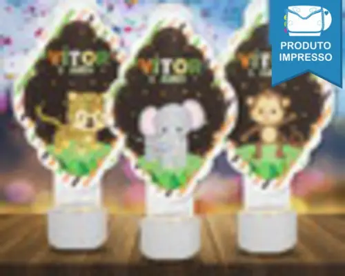 Rótulo Adesivo Tubete Safari