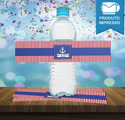 Rótulo Água 500ml Marinheiro