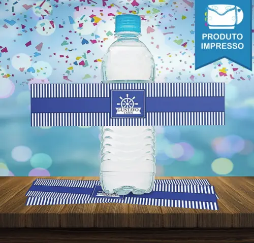 Rótulo Água 500ml Marinheiro