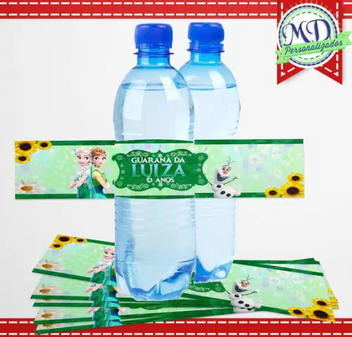 Rótulo Água 500ml Frozen Congelante