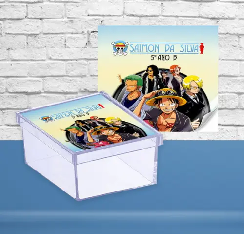Rótulo Caixinha ONE PIECE