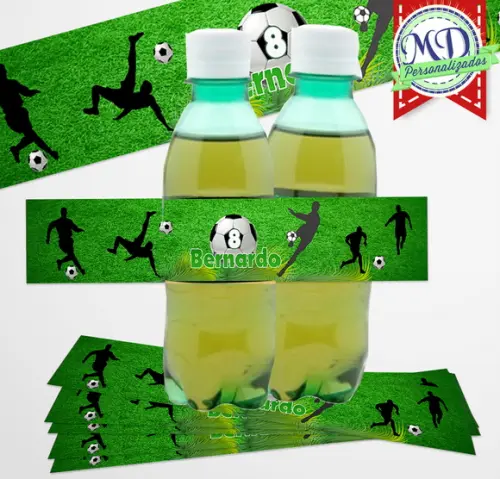 Rótulo Guaraná Futebol