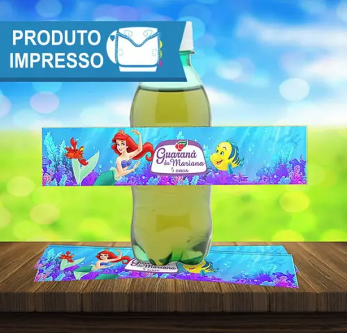 Rotulo Guarana Pequena Sereia