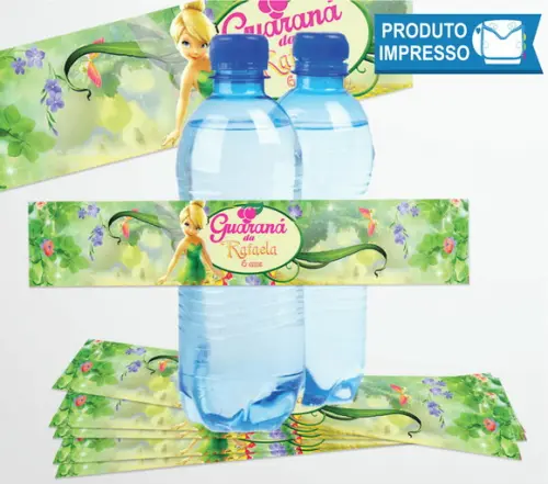 Rótulo Guaraná Tinker Bell