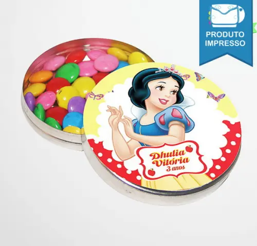 Rótulo Latinha Branca de Neve