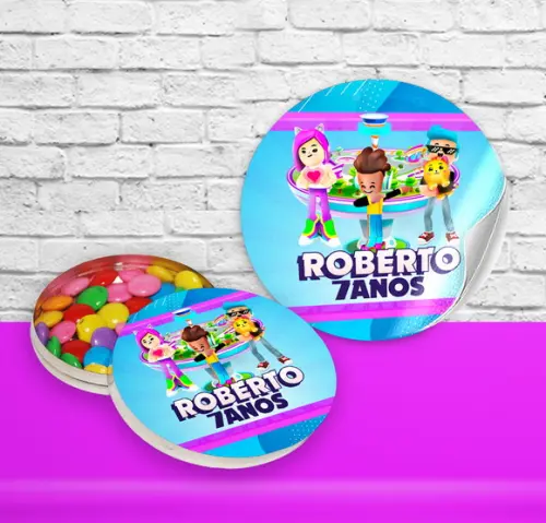 Rotulo Latinha PK XD