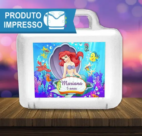 Rótulo Maletinha Pequena Sereia