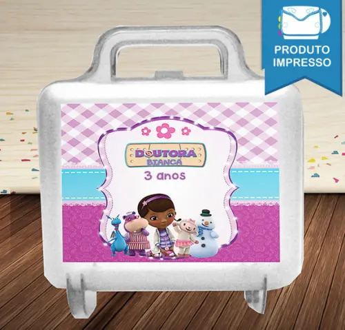 Rótulo Maletinha Doutora Brinquedos