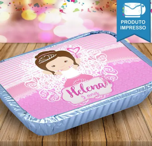 Rótulo Marmitinha Bailarina