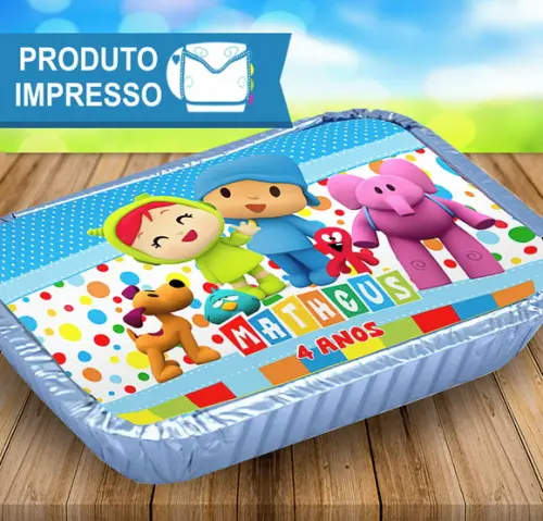 Rótulo Marmitinha Pocoyo Nº 02