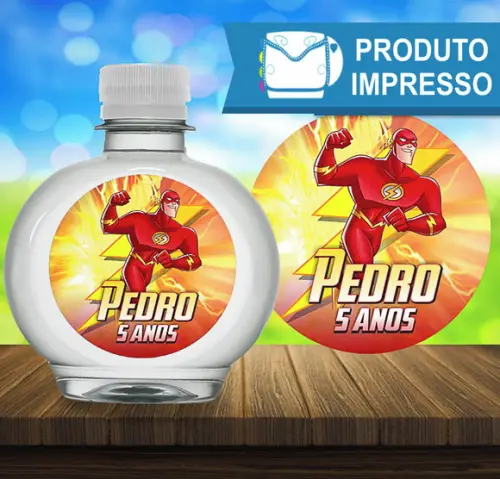 Rotulo para Água Ouro Fino Flash
