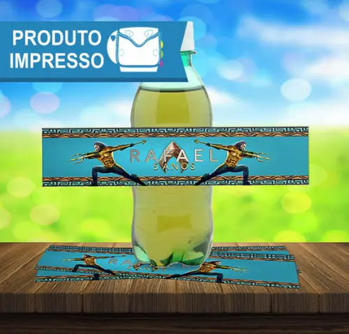 Rótulo para Refrigerante Aquaman