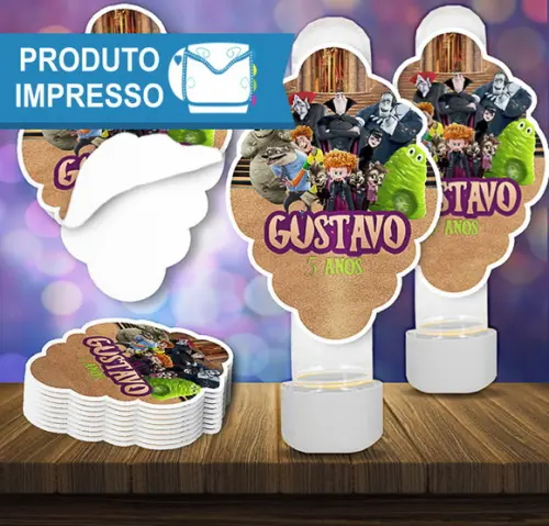 Rótulo para Tubete Hotel Transylvania