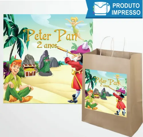 Rótulo Sacolinha Peter Pan