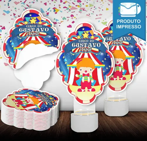 Rotulo Tubete Circo
