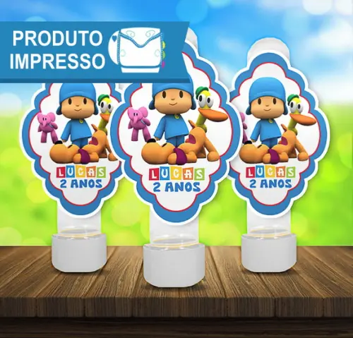 Rótulo Tubete Pocoyo