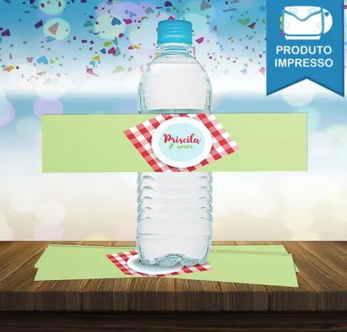 Rótulos Água 500ml Picnic
