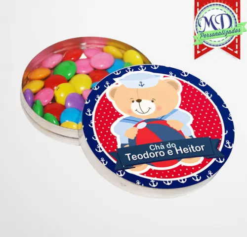 Rótulos de Latinha Urso Marinheiro