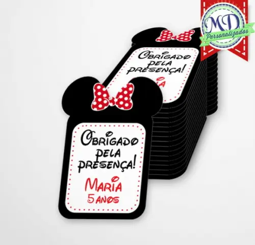 Tag Agradecimento da Minnie