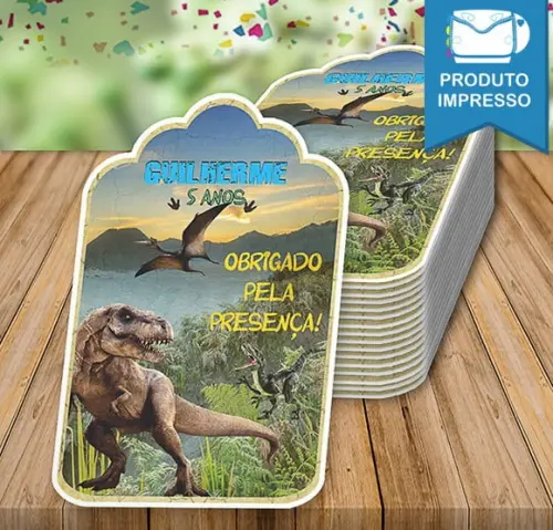 Tag Agradecimento Jurassic Park