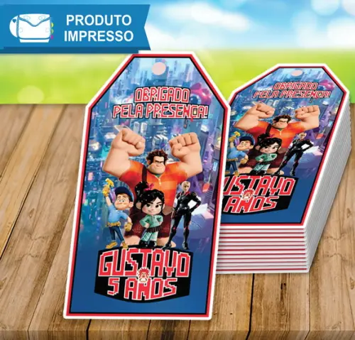 Tag de Agradecimento Detona Ralph