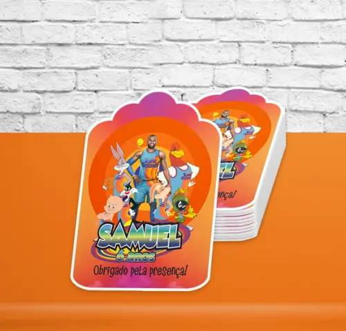 Tag de agradecimento SPACE JAM