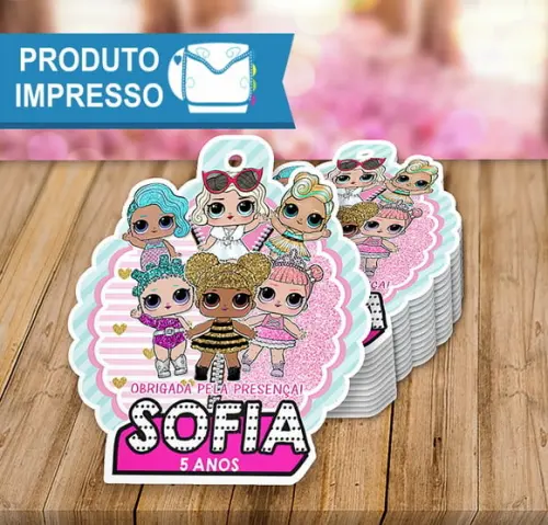 Tag Lembrancinha Lol Surprise