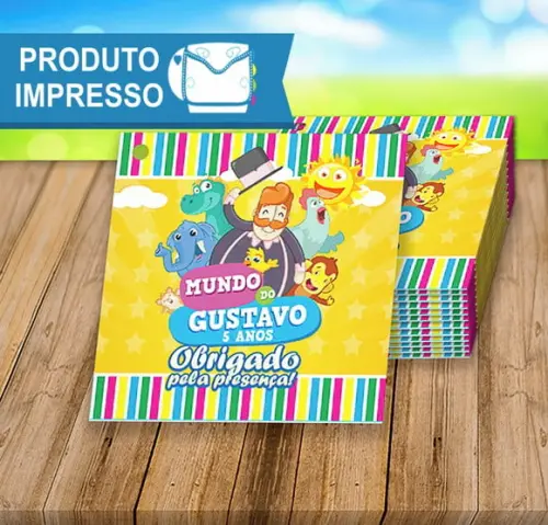 Tag para Lembrancinha do Mundo Bita