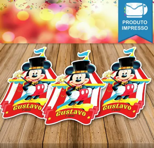 Tags Mickey Circo 7cm
