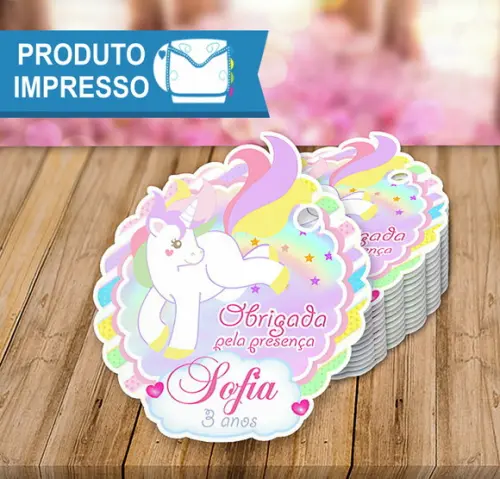 Tags Personalizadas Unicornio