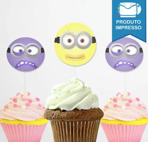 Topper Docinho Minions