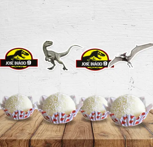 Topper para Doces Dinossauros